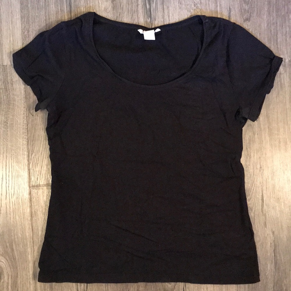 H&M Black Basic Shirt